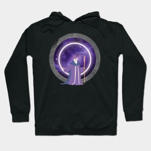 Wizard of the Arcane Masters - Magical Stone Portal Hoodie